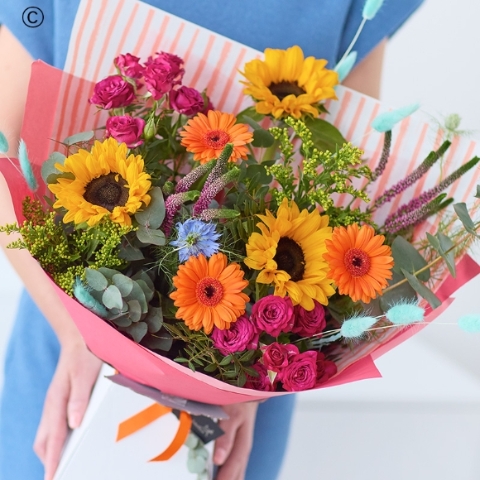 Sunflower Handtied